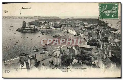 Cartes postales Saint Servan Vue Generale