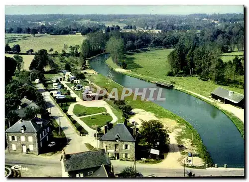 Cartes postales moderne Tintenic Vue aerienne Le Camping municipal Le Canal