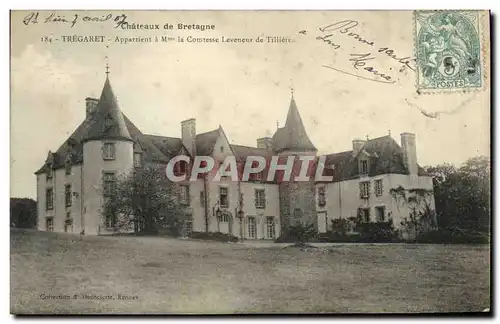 Cartes postales Tregaret Appartient a Mme la Comtesse Leveneur de Tilliers