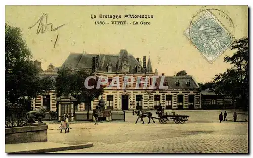 Cartes postales Vitre La Gare