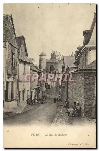 Cartes postales Vitre La Rue du Rachapt