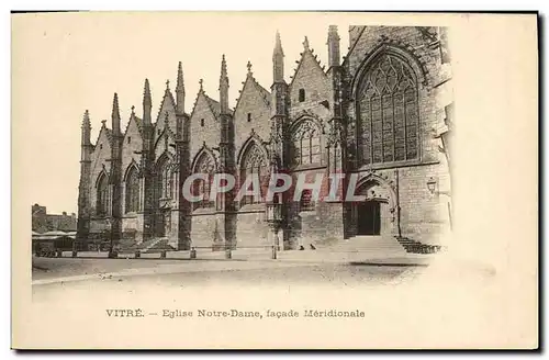 Ansichtskarte AK Vitre eglise Notre Dame Facade Meridionale