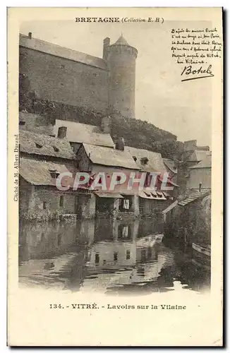 Cartes postales Vitre Lavoirs sur la vilaine Botrel