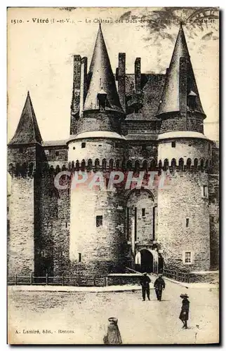 Ansichtskarte AK Vitre Le Chateau des Ducs de la Tremoille