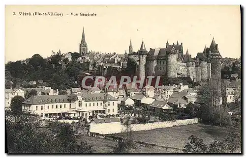 Cartes postales Vitre Vue Generale