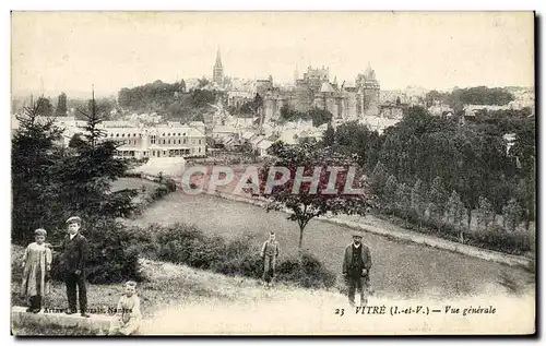 Cartes postales Vitre vue Generale Enfants