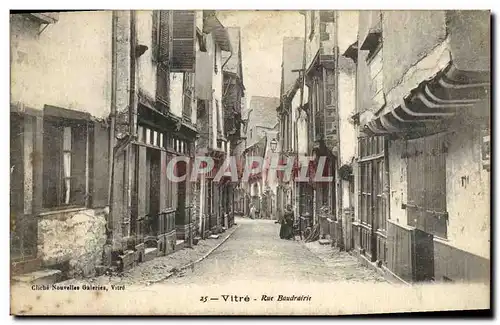 Cartes postales Vitre Rue Baudrairie