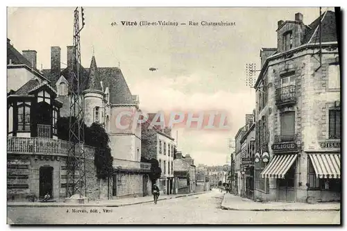 Cartes postales Vitre Rue Chateaubriant