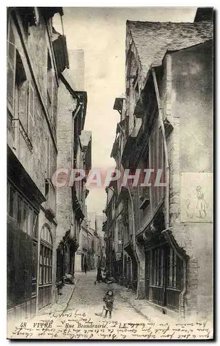 Cartes postales Vitre Rue Beaudrairie