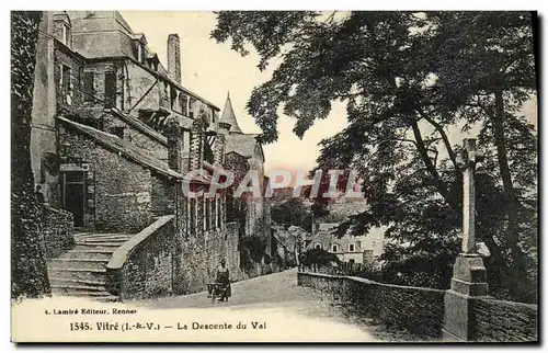 Cartes postales Vitre Le Descente du Val