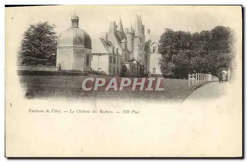 Cartes postales Vitre Le chateau des Rochers