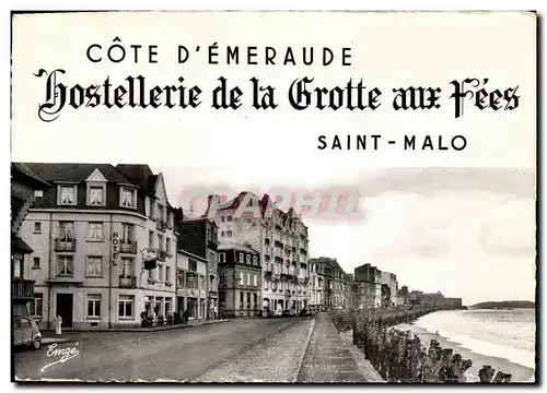 Cartes postales moderne Saint Malo Hotellerie de la grotte aux fees