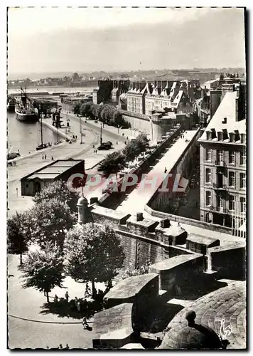 Cartes postales moderne Saint Malo Les Remparts Face Est Dits La Grande batterie