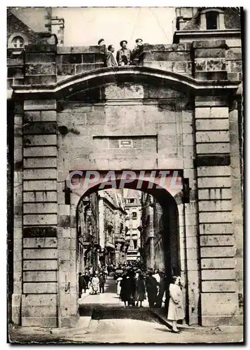 Moderne Karte Saint Malo Porte et Rue de Dinan