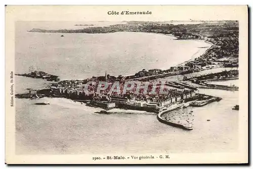 Cartes postales St Malo Vue Generale