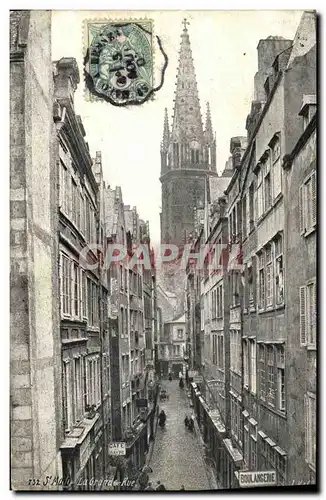 Cartes postales St Malo La grande rue