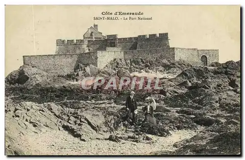 Cartes postales Saint Malo Le Fort National