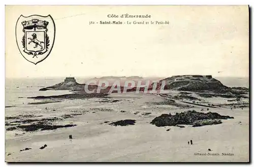 Ansichtskarte AK St Malo Le Grand et le Petit Be