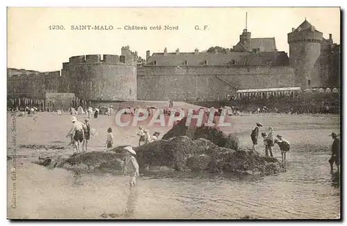 Cartes postales Saint Malo Chateau Cote Nord