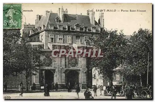 Cartes postales Saint Malo Portes Saint Vincent