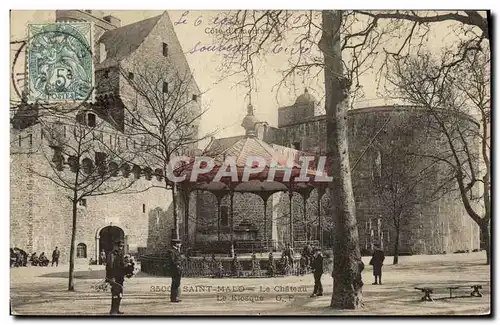 Cartes postales Saint Malo Le Chateau Le Kiosque