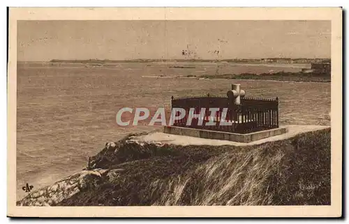 Cartes postales St Malo Tombeau de Chateaubriand