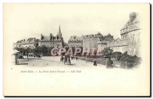 Cartes postales Saint Malo La Porte Saint Vincent