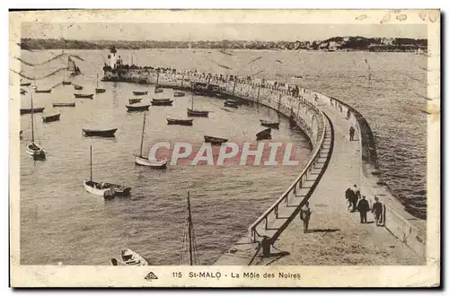 Cartes postales Saint Malo La Mole Des Noires