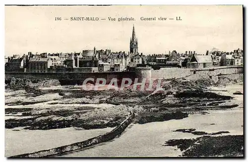 Cartes postales Saint Malo Vue Generale