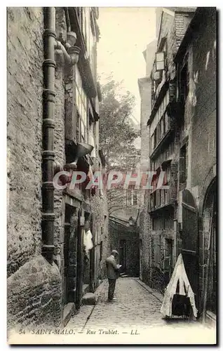 Cartes postales Saint Malo Rue Trublet