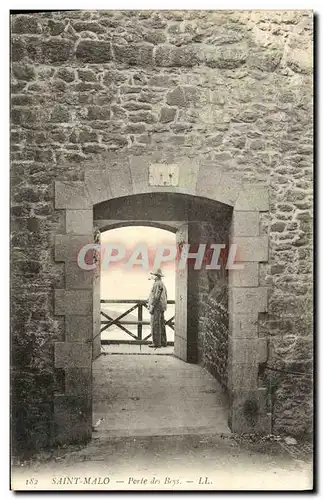 Ansichtskarte AK Saint Malo Porte des Beys