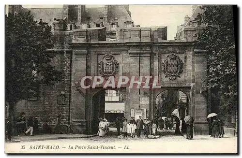 Cartes postales Saint Malo La Porte Saint Vincent