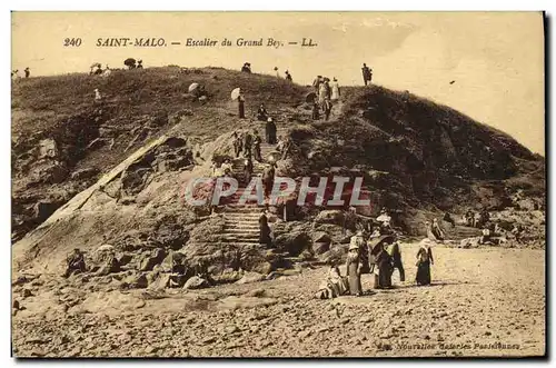 Cartes postales Saint Malo Esclaier du Grand Bey