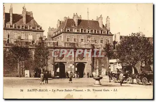 Cartes postales Saint Malo La Porte Saint Vincent