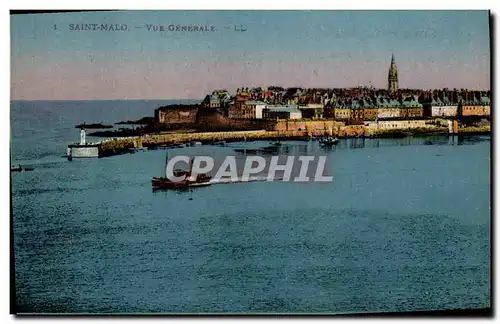 Cartes postales Saint Malo Vue Generale