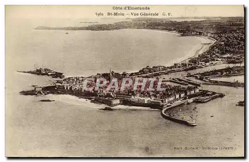 Cartes postales St Malo Vue Generale