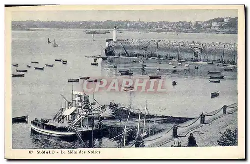 Cartes postales St Malo Le Mole des Noires