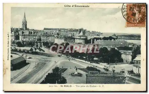 Cartes postales St Malo Vue prise du Casino