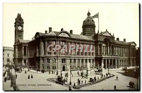 Cartes postales Council House Birmingham