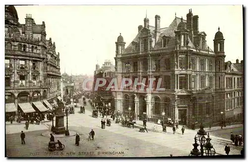 Cartes postales Post Office New Street Birmingham