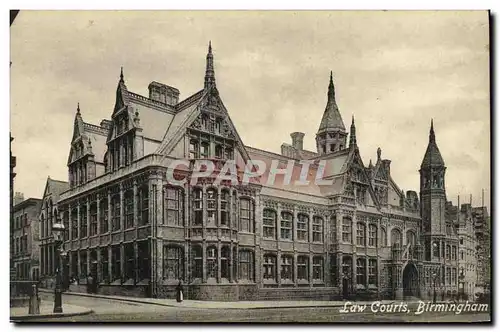 Cartes postales Law Courts Birmingham