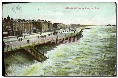 Cartes postales Blackpool from Cenral Pier