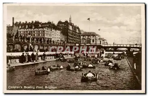 Cartes postales Children s Boating Pool Brighton