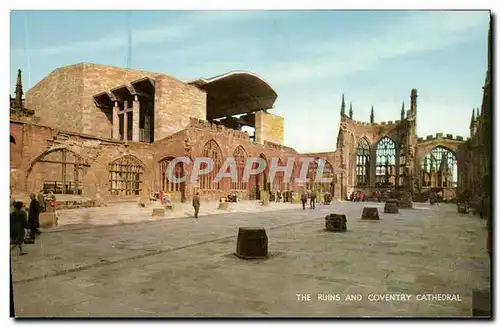 Moderne Karte Coventry Cathedral The Ruins