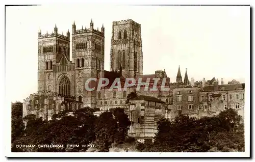 Cartes postales Durham Cathedral From West