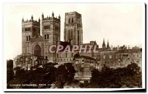 Cartes postales Durham Cathedral From West