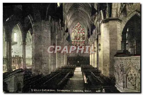 Cartes postales Edinburgh Ciles Cathedral Looking West