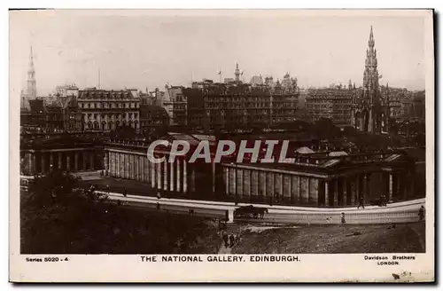 Cartes postales Edinburgh The National Gallery