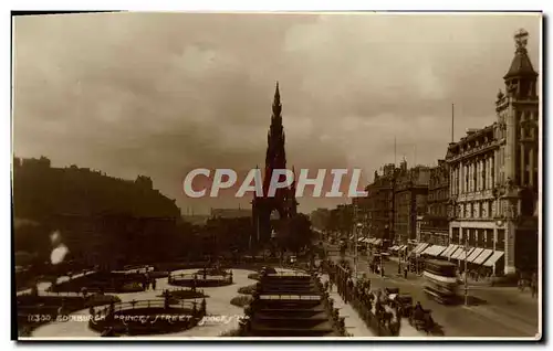 Cartes postales Edinburgh Princes Street