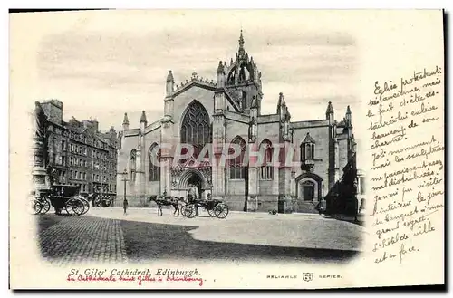 Cartes postales Edinburgh St Giles Cathedral